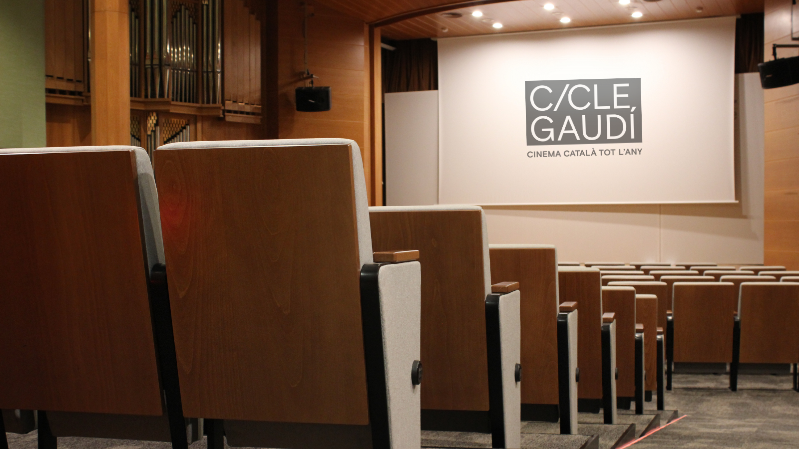 Voluntariat a la projecció del Cicle Gaudí al Fòrum Berger – Wolfgang