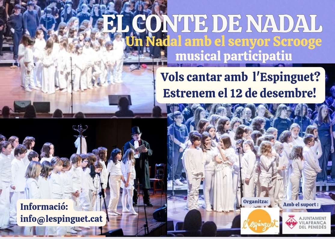 Musical participatiu “Un Nadal amb el senyor Scrooge”