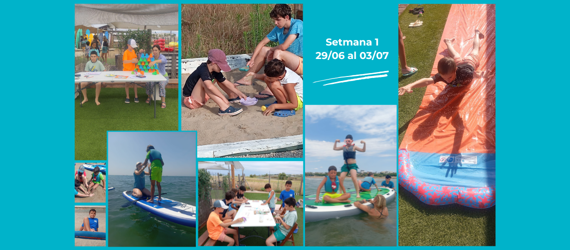 FABRICANT SOMRIURES – CASAL AQUÀTIC D’ESTIU (setmana 1, del 29 de juny al 3 de juliol, de 08:45 a 13:45)