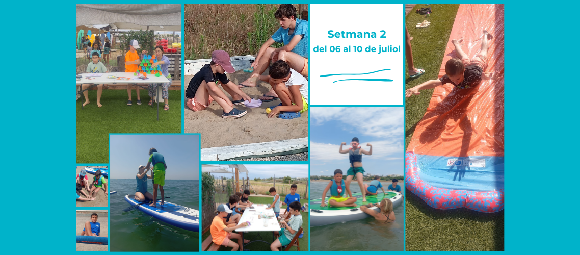 FABRICANT SOMRIURES – CASAL AQUÀTIC D’ESTIU (setmana 2, del 06 al 10 de juliol, de 08:45 a 13:45)